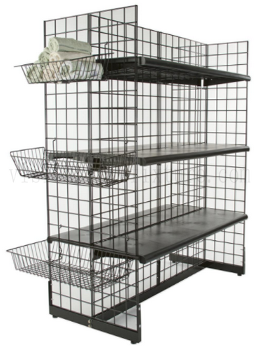 Retail Store Wire Grid Racks