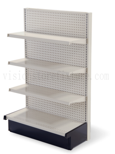 Wall gondola display shelving 