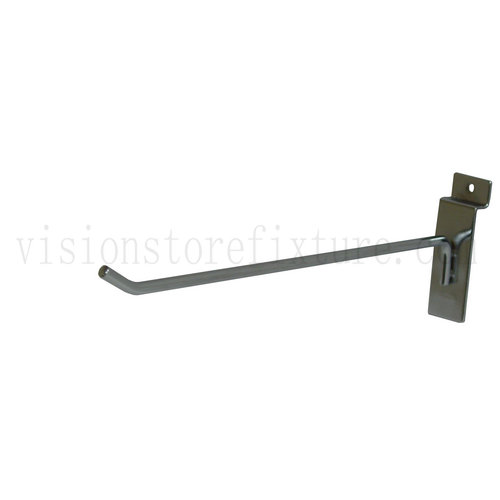 Slatwall hooks with stop plate 