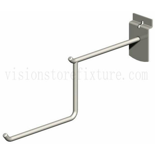 Ladder wire slatwall hook 