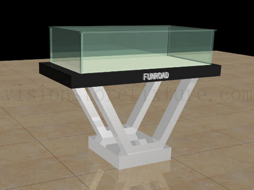 Wooden bank operation counter table