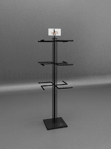 Double side faceout clothes display rack